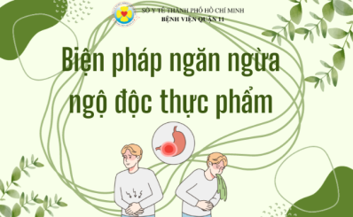 (HCD) - Biện pháp ngăn ngừa ngộ độc thực phẩm